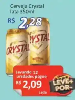 Supermercados Savegnago Cerveja crystal oferta