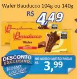 Supermercados Savegnago Wafer baudducco oferta