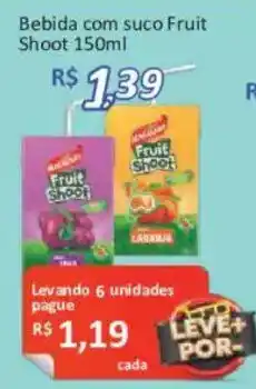 Supermercados Savegnago Bebida com suco fruit shoot oferta