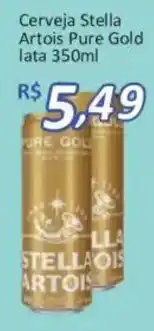 Supermercados Savegnago Cerveja Stella Artois Pure Gold oferta