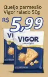 Supermercados Savegnago Queijo parmesão vigor ralado oferta