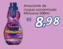 Supermercados Savegnago Amaciante de roupas concentrado Minuano oferta
