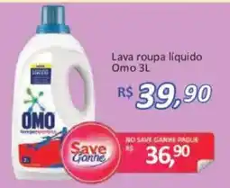 Supermercados Savegnago Lava roupa líquido Omo 3L oferta