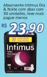 Supermercados Savegnago Absorvente intimus dia e noite com abas oferta
