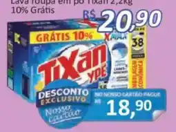 Supermercados Savegnago Lava roupa em pó tixan oferta