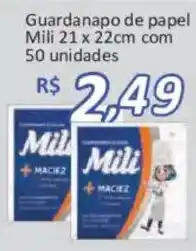 Supermercados Savegnago Guardanapo de papel mili oferta