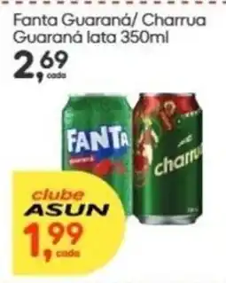 Asun Fanta Guaraná/ Charrua Guaraná lata oferta