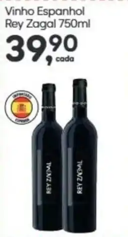 Asun Vinho Espanhol Rey Zagral oferta