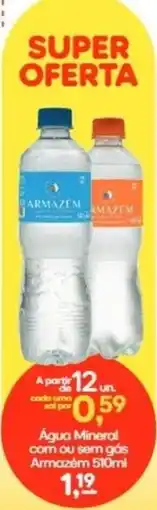 Asun Água mineral com ou sem gás armazém oferta