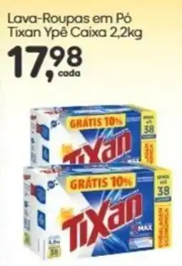 Asun Lava-Roupas em Pó Tixan Ypê Caixa 2,2kg oferta