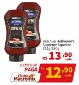 Macromix Atacado Ketchup hellmann's supreme squeeze oferta