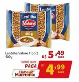 Macromix Atacado Lentilha Valore Tipo 2 oferta