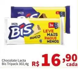 Macromix Atacado Chocolate lacta bis tripack oferta
