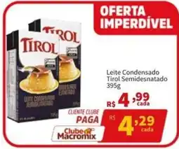 Macromix Atacado Leite Condensado Tirol Semidesnatado oferta