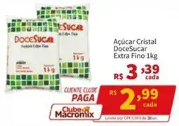 Macromix Atacado Açúcar Cristal DoceSugarc oferta