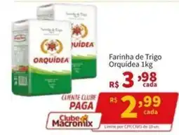 Macromix Atacado Farinha de trigo orquidea oferta