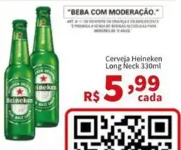 Macromix Atacado Cerveja Heineken Long Neck oferta