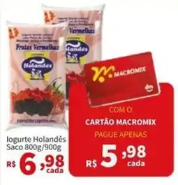 Macromix Atacado logurte holandês oferta