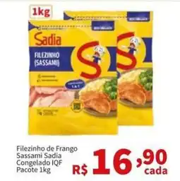 Macromix Atacado Filezinho de Frango Sassami Sadia oferta
