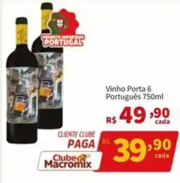 Macromix Atacado Vinho Porta 6 Português oferta