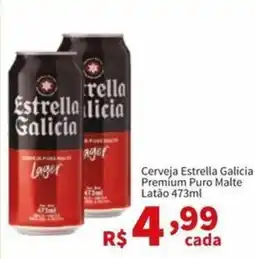 Macromix Atacado Cerveja Estrella Galicia Premium Puro Malte oferta