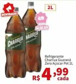 Macromix Atacado Refrigerante Charrua Guaraná Zero Açúcar oferta