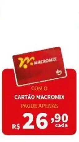 Macromix Atacado cartão macromix oferta