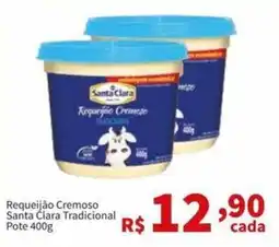 Macromix Atacado Requeijão cremoso santa clara tradicional oferta