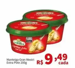 Macromix Atacado Manteiga gran mestri extra pote oferta