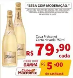 Macromix Atacado Cava Freixenet Carta Nevada oferta
