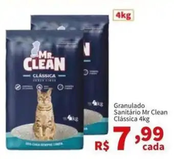 Macromix Atacado Granulado Sanitário Mr Clean Clássica oferta