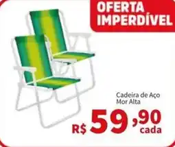 Macromix Atacado Cadeira de Aço Mor Alta oferta