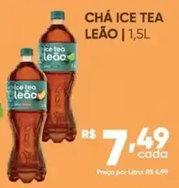 Pais e Filhos Supermercados Chá ice tea leão oferta