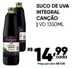 Pais e Filhos Supermercados Suco de uva integral canção oferta
