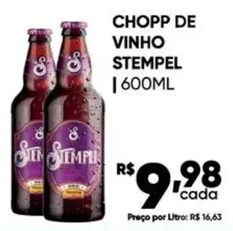 Chopp de vinho stempel