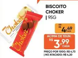 Pais e Filhos Supermercados Biscoito choker oferta