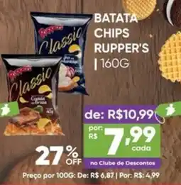 Pais e Filhos Supermercados batata chips rupper's oferta