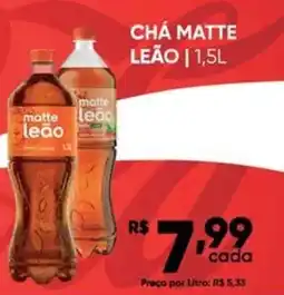 Pais e Filhos Supermercados Chá matte leão oferta