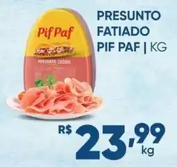 Pais e Filhos Supermercados Presunto fatiado pif paf oferta