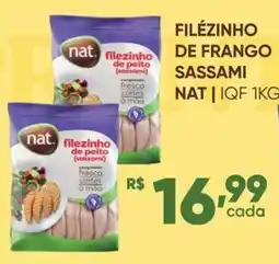 Pais e Filhos Supermercados Filezinho de frango sassami oferta