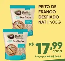 Pais e Filhos Supermercados Peito de frango desfiado nat oferta