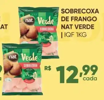 Sobrecoxa de frango nat verde