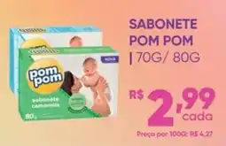 Pais e Filhos Supermercados Sabonete pom pom oferta