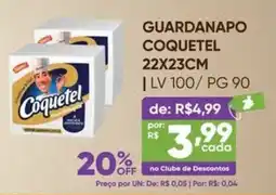 Pais e Filhos Supermercados Guardanapo coquetel oferta
