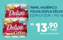 Pais e Filhos Supermercados Papel higiênico folha dupla deluxe oferta