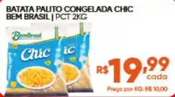 Pais e Filhos Supermercados Batata palito congelada chic oferta
