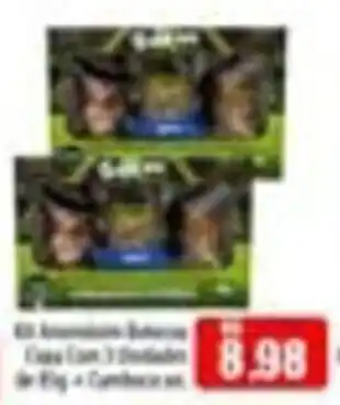 Kit Aromatizante Bebidas Cada Com 3 Destilados de Big 4 Garrafas 600ml