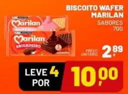 Supermercado Cubatao Biscoito wafer marilan sabores oferta