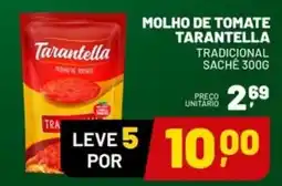 Supermercado Cubatao molho de tomate tarantella oferta