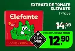 Supermercado Cubatao Extrato de tomate elefante oferta